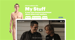 Desktop Screenshot of mystuffmovie.com